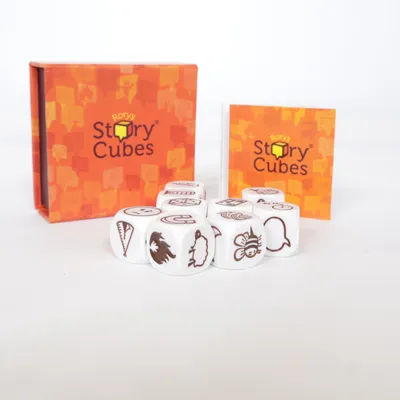 Dobbelsteen (Wit, Zwart) van Rory's Story Cubes