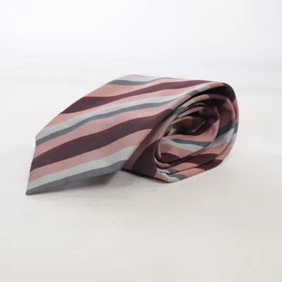 Cravate (Rouge, Gris) de Monti