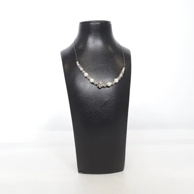 Collier (Argent, Blanc) Métal inconnu