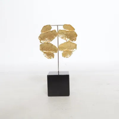 Oorbellen (Goud) Onbekend materiaal