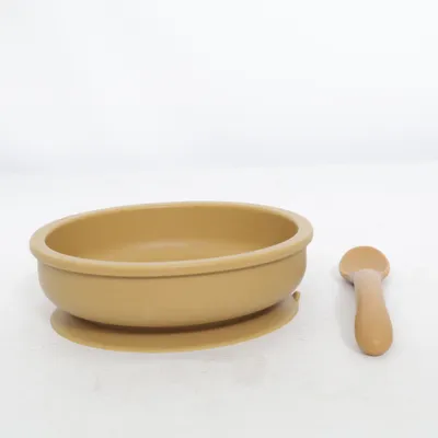 Kinderservies (Bruin) van Konges Sløjd