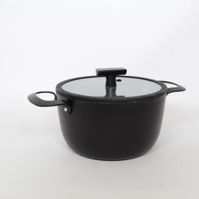Kasserolle (Sort, Transparent) fra Clas Ohlson