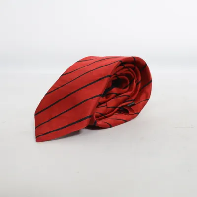 Stropdas (Rood, Zwart) van Atlas Design Zijde