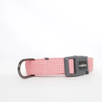 Dog collar (Red, White) from Rukka