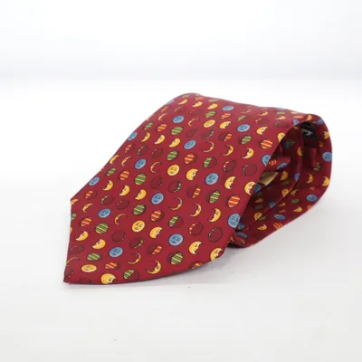 Slips (Röd, Flerfärgad) från Salvatore Ferragamo Silke