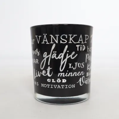 Candle holder (Black) from Majas Cottage