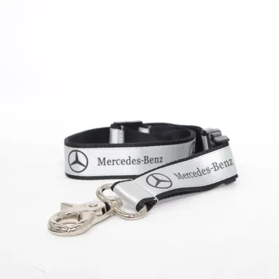 Sleutelkoord (Zilver, Zwart) van Mercedes-Benz
