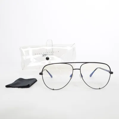 Glasses (Black) from Quay Australia x Desi Perkins