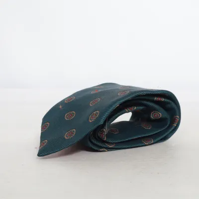 Tie (Green, Multicolored) from The Rack Polyester