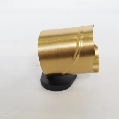 Armring (Guldfärgad) Okänd metall