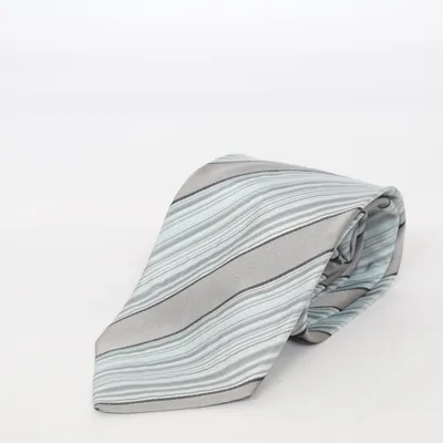 Stropdas (Blauw, Grijs, Meerkleurig) van Boss Hugo Boss Zijde