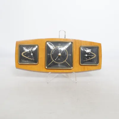 Barometer (Brun, Svart, Guldfärgad)