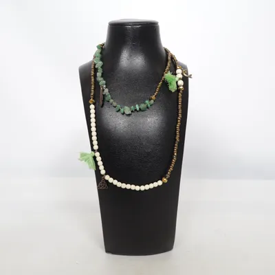 Ketting (Goud, Wit, Meerkleurig) Onbekend materiaal