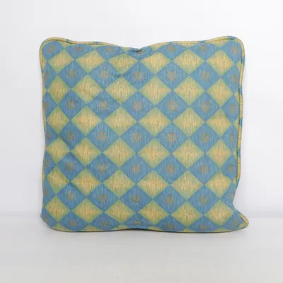 Coussin décoratif (Bleu, Vert) de Moltex Coton