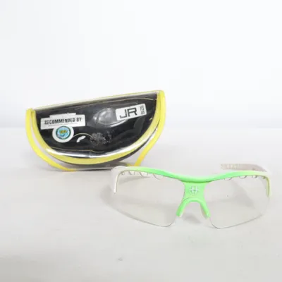 Sports glasses (White, Green, Transparent) from Unihoc