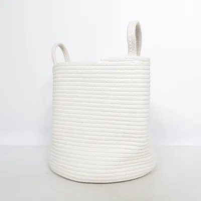 Aufbewahrungskorb (Beige) von Zara Home Baumwolle, Polyester