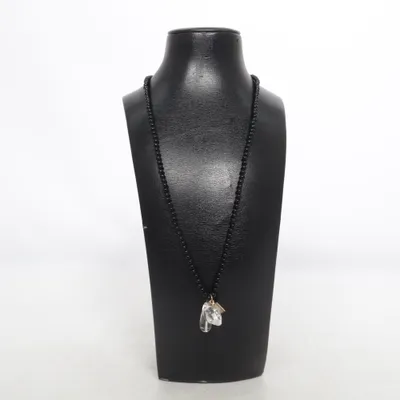 Halsband (Svart) från Snö of Sweden Okänd metall