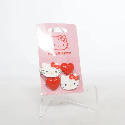 Hårspänne (Vit, Röd) från Hello Kitty