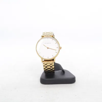 Wristwatch (Gold, White) from Pilgrim