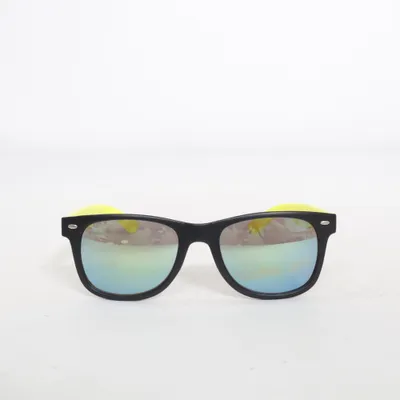 Lunettes de soleil (Noir, Jaune)