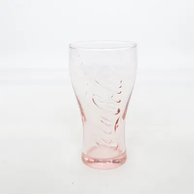 Drinking glass (Red) from Coca Cola
