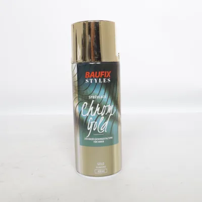 Spray paint (Styles Chrom Gold) from Baufix