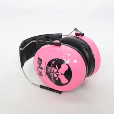 Gehoorbeschermers (Zwart, Roze) van Peltor Kid