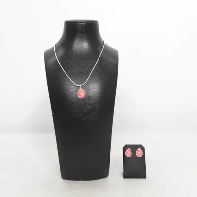 Parure de bijoux (Rose, Argent) de Boutique Collection Métal inconnu