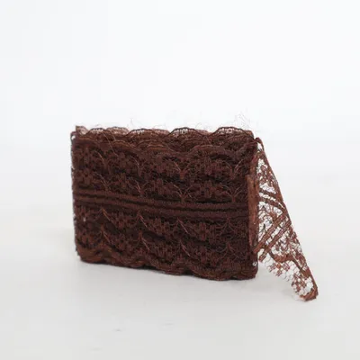 Ruban en dentelle (Marron)