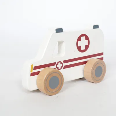 Leksaksbil (Vit) från Little Dutch