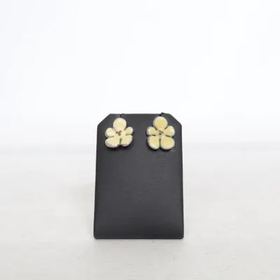 Boucles d'oreilles (Jaune) de Pilgrim Métal inconnu