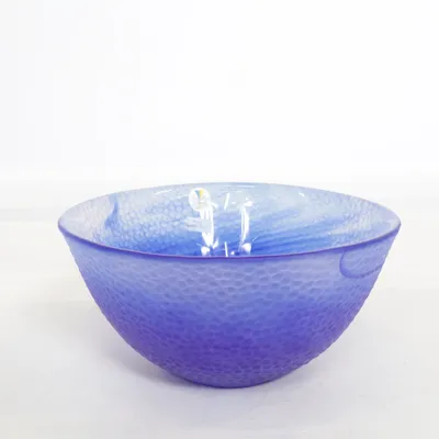 Bowl (Blue) from Sea Glasbruk