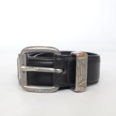 Bälte (Svart) från Armani Jeans Skinn