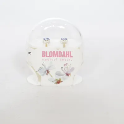 Oorbellen (Blauw) van Blomdahl Plastic