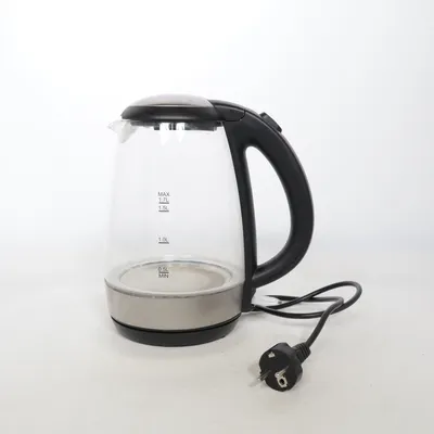 Vattenkokare (Svart, Silverfärgad, Transparent)