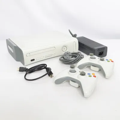 Spelkonsol (Vit, Grå) från Xbox 360