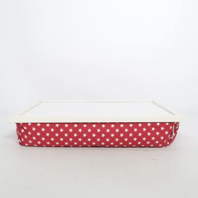 Bed tray (Pink, White) from Meradiso