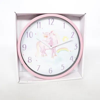 Wall clock (Pink)