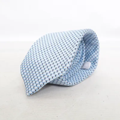 Krawatte (Blau, Weiß) von Stenströms Seide