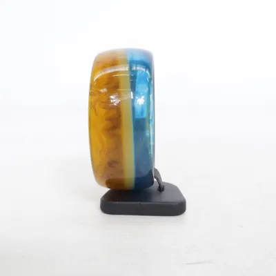 Bracelet (Brown, Blue, White) Unknown metal