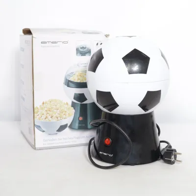 Popcornmaskin (Svart, Vit) från Emerio