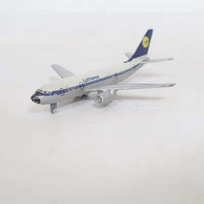 Speelgoed vliegtuig (Zilver) van Lufthansa