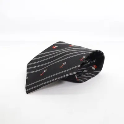 Cravate (Noir, Multicolore) de Diolen Polyester