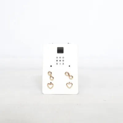 Boucles d'oreilles (Or) de SIX Métal inconnu
