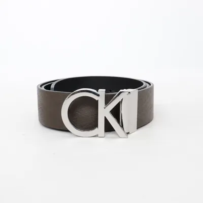 Bælte (Brun, Sølv) fra Calvin Klein
