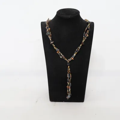 Collier (Marron, Multicolore) Métal inconnu