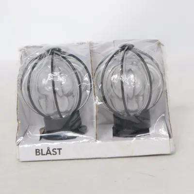 Gardinstångsknoppar (Svart) från IKEA