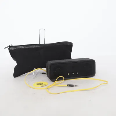 Bluetooth speaker (Zwart, Geel) van Loudi