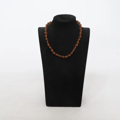 Necklace (Brown) Unknown metal