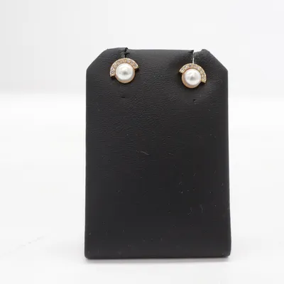 Ohrringe (Gold) Unbekanntes Metall